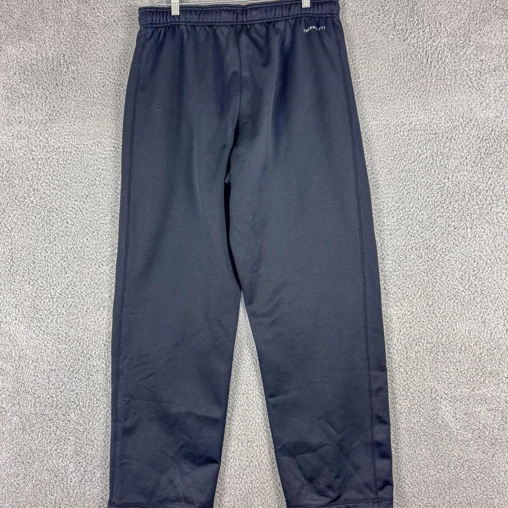 Nike Therma-FIT Pants Mens Large 36x32 Black Fleece‎ Sweatpants 378255-010